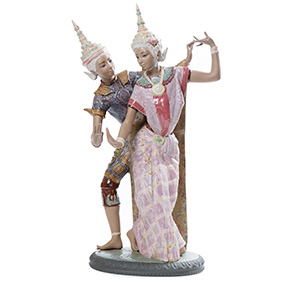 Велика скульптура Lladro "THAILANDIA", 55 см