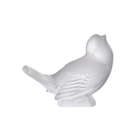 Мініатюрна кришталева статуетка Lalique "Chickadee", 8.5 см