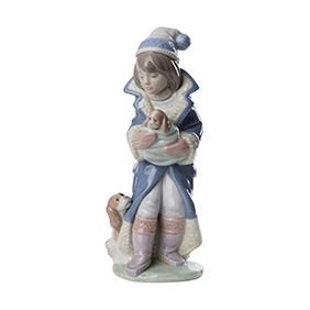 Фарфоровая статуетка LLADRO "FRIDAY'S CHILD", 19 см