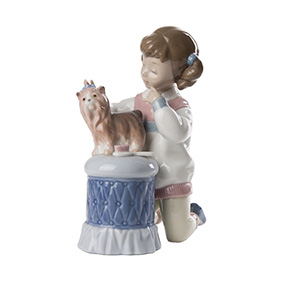 Порцелянова статуетка LLADRO "MY PRETTY PUPPY", 18.5 см