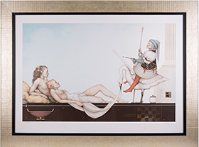 Michael Parkes "The Court Painter", 107х80 cm