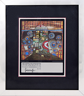 Friedensreich HUNDERTWASSER "Qatar"