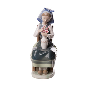 Статуетка Lladro "FLOWER HARMONY", 21 см