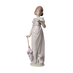 Статуетка Lladro "SUMMER STROLL", 23 см