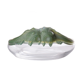 Кришталева чаша Lalique "Yeso Antinea", 22 см