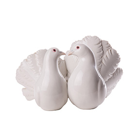 Колекційна статуетка Lladro "COUPLE OF DOVES", 12 см