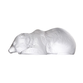 Кришталева скульптура Lalique "Ourson", 8 см