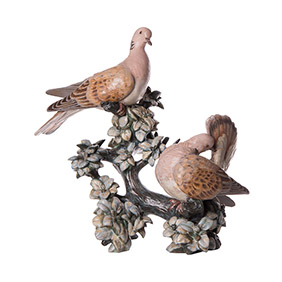 Сюжетна скульптура Lladro "TURTLE DOVES", 33 см